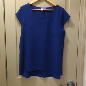 Royal blue top